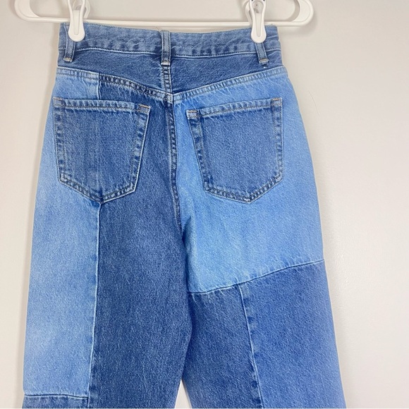 Pacsun 90's Boyfriend Patch High Rise Jeans Size 25 - Picture 7 of 11